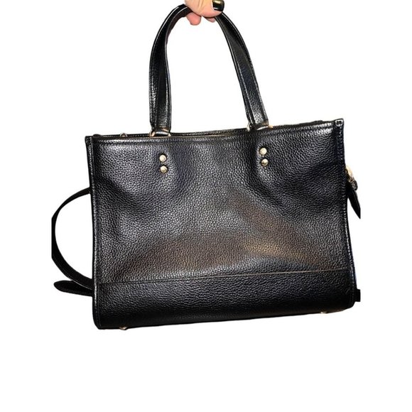 Leather Coach Tote Purse With Matching Wallet Wristlet - Picture 7 of 10